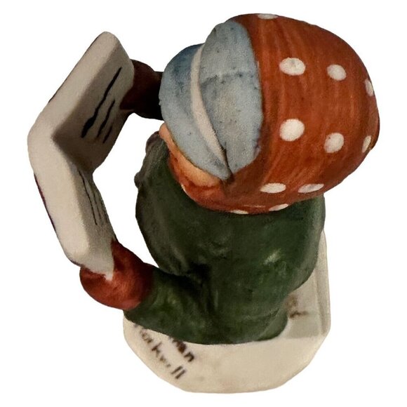 Norman Rockwell Christmas Carroler Vintage Saturday Evening Post Japan NR3 - Picture 11 of 12